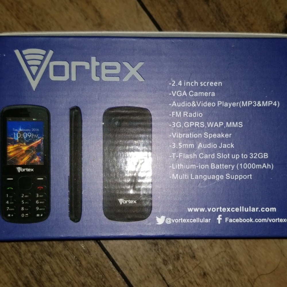 3g vortex basic button cellphones